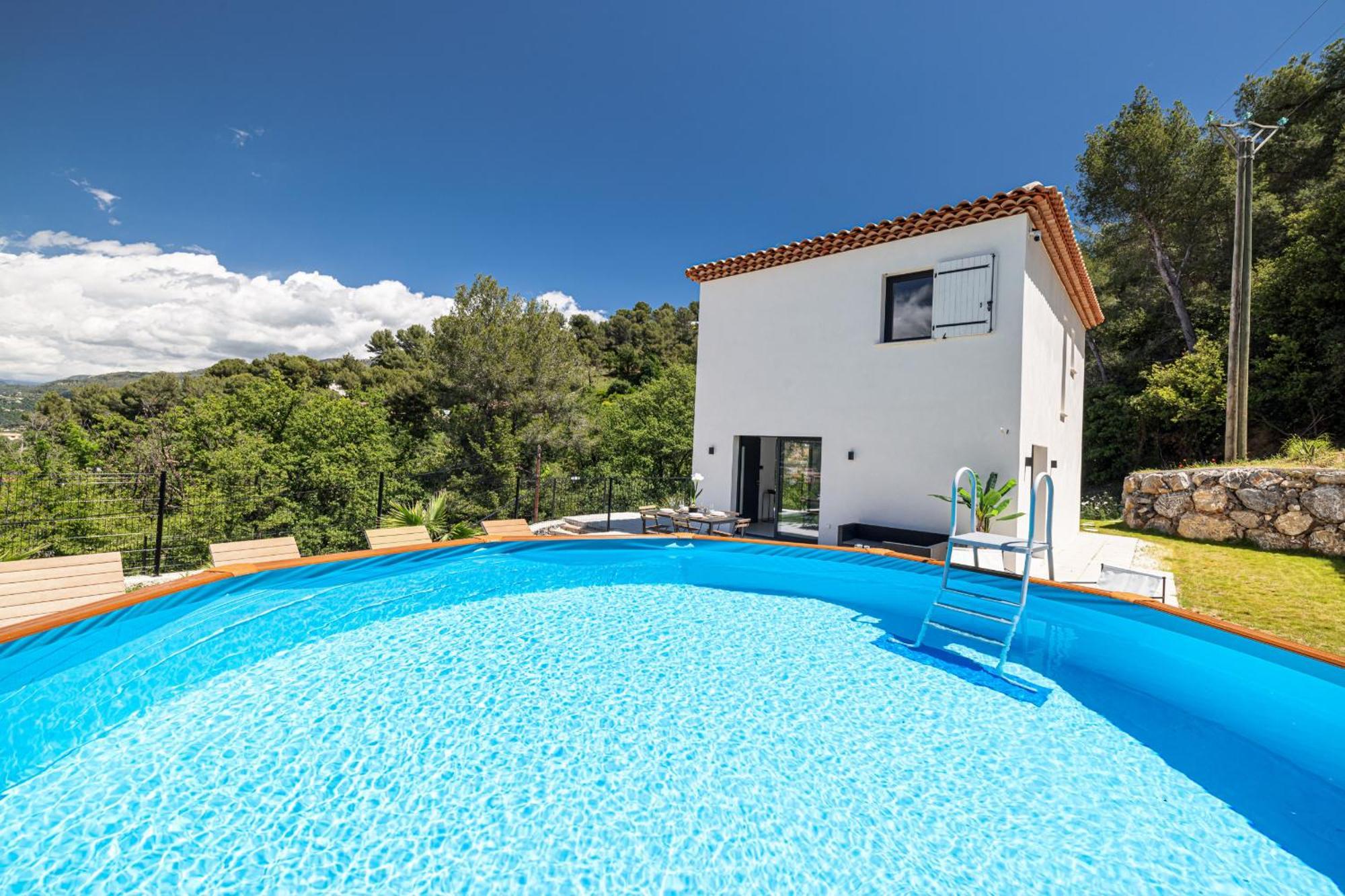 Villa Riviera - Nouveaute Entre Mer Et Montagnes Colomars Exterior foto